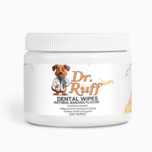 Dr. Ruff Dental Wipes (Banana Flavored)